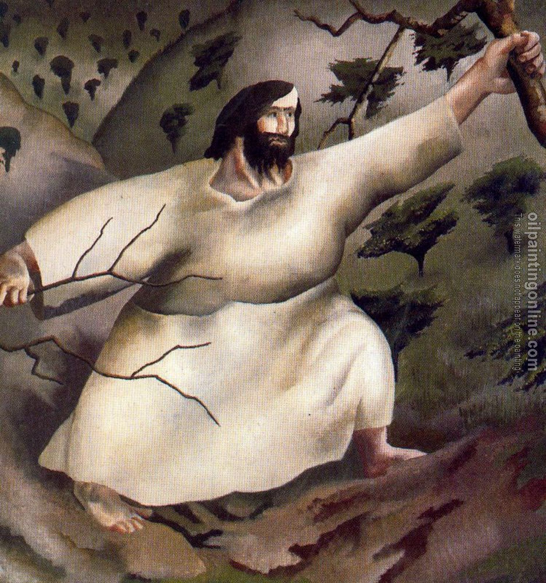 Stanley Spencer - Christ in the Wilderness, Driven by the Spirit